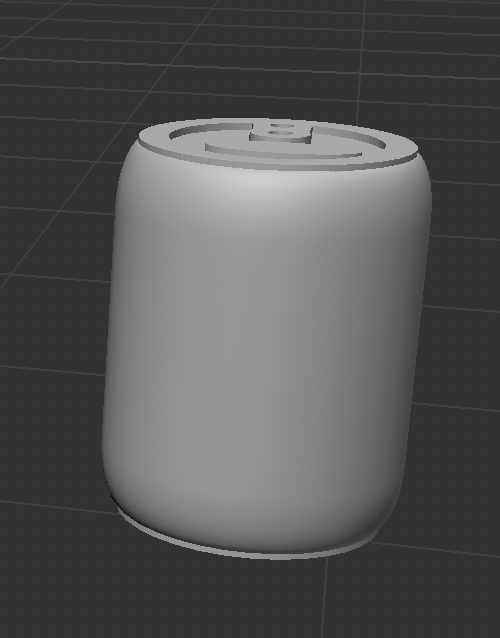 Pop can 3d model